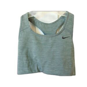 Nike Razor Back Gray Sports Bra Size Small Spandex great condition. No flaws